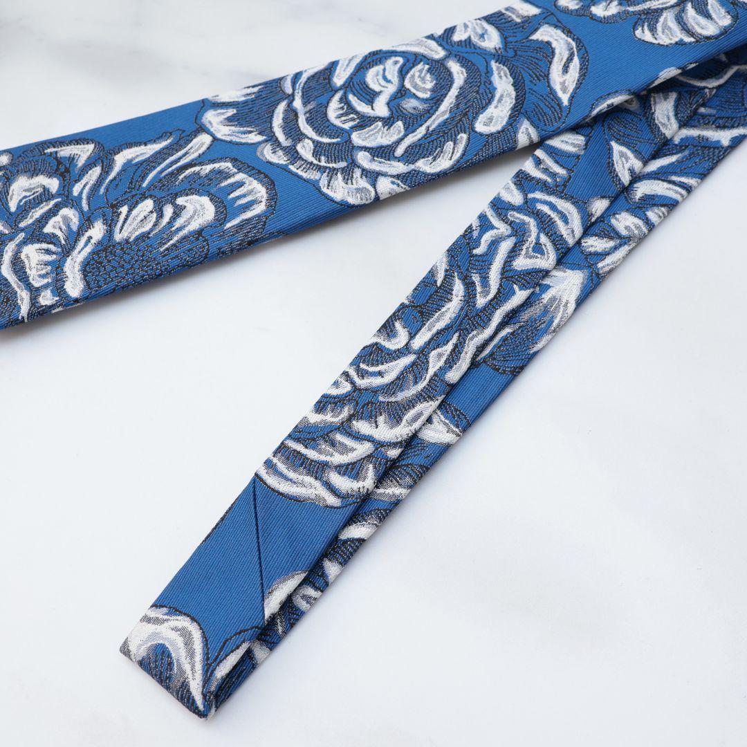 ポールスミス　コレクション　ブルー　ネクタイ