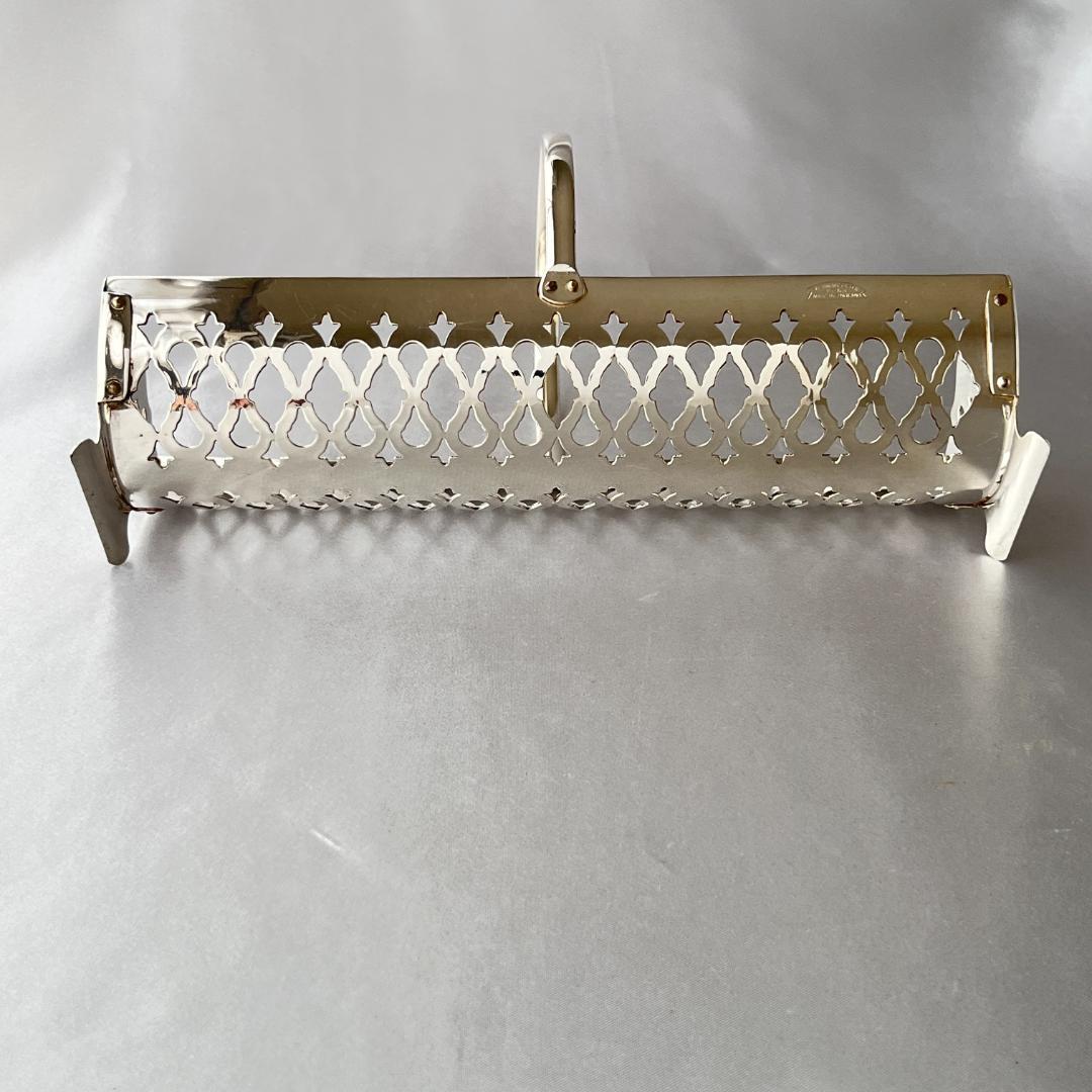 【英国】マカロンスタンド / ビスケットホルダー 【シルバープレート】