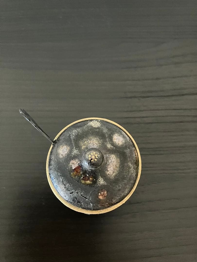 郡司慶子　三彩蓋物