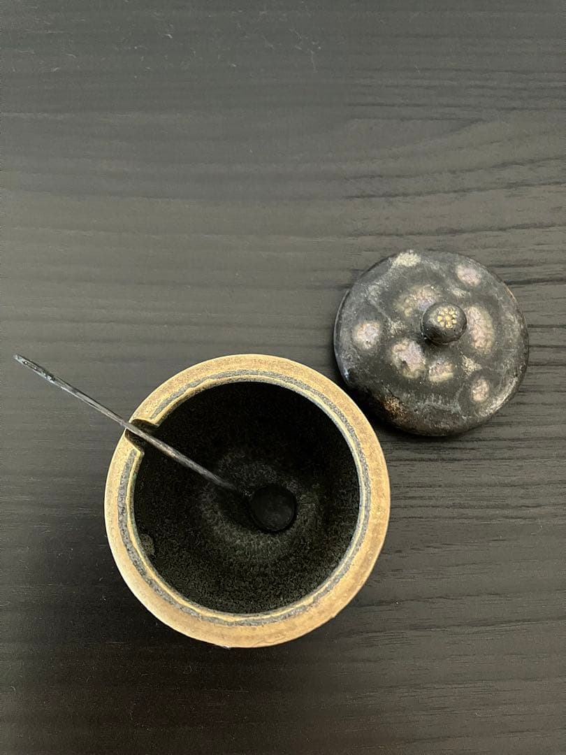 郡司慶子　三彩蓋物