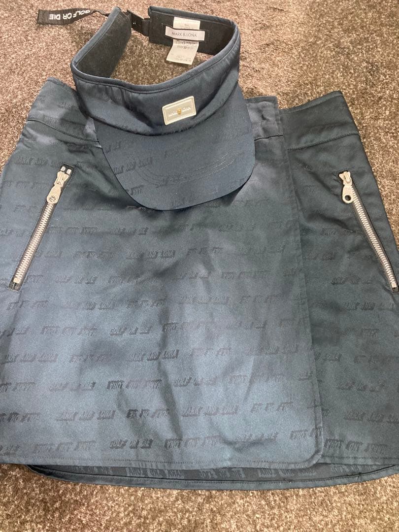 マークアンドロナ M スカート バイザー付き