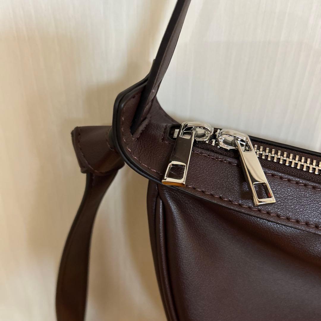 新品ADAM ET ROPE' FEMME ムスビミニショルダーバッグワイン