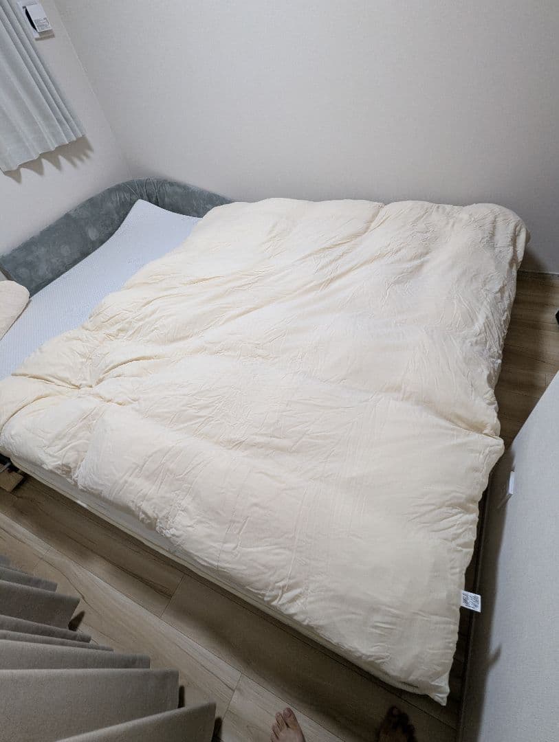 な*ʔ様 キングサイズ 羽毛掛け布団