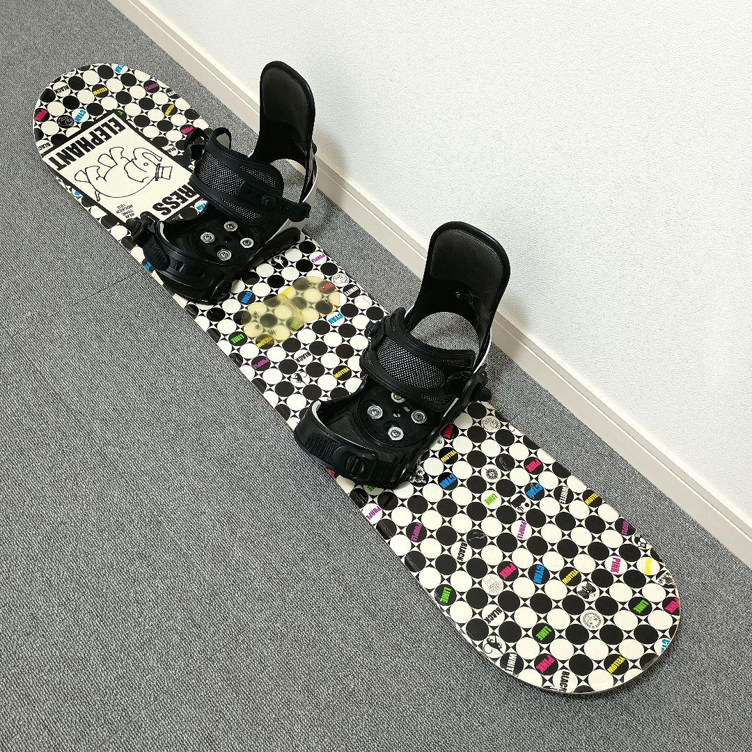 キッズ スノーボードセット 120cm ブーツ 23cm SLQ