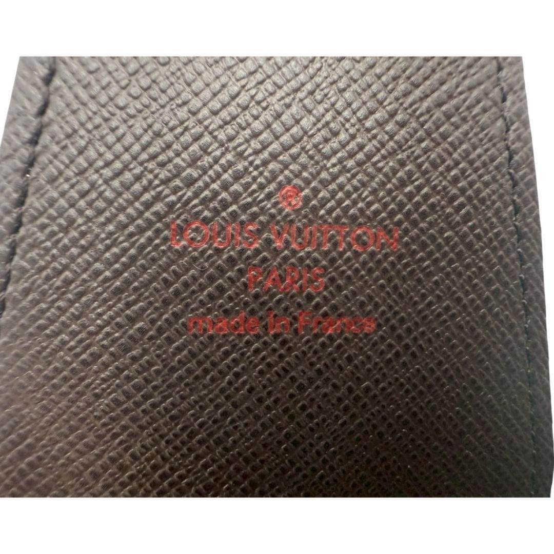 【真贋査定済】【新品未使用】ルイ・ヴィトン エテュイ シガレット ダミエ エベヌ