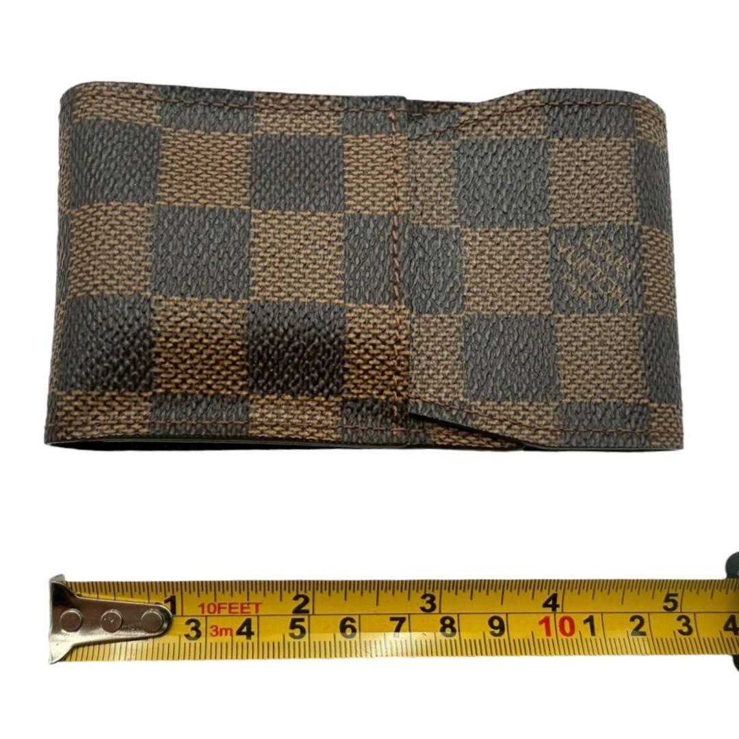 【真贋査定済】【新品未使用】ルイ・ヴィトン エテュイ シガレット ダミエ エベヌ