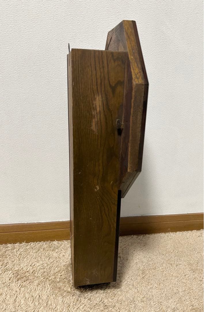 レア品　明治　レトロ 古時計 振り子時計 掛時計 柱時計　ぜんまい アンティーク