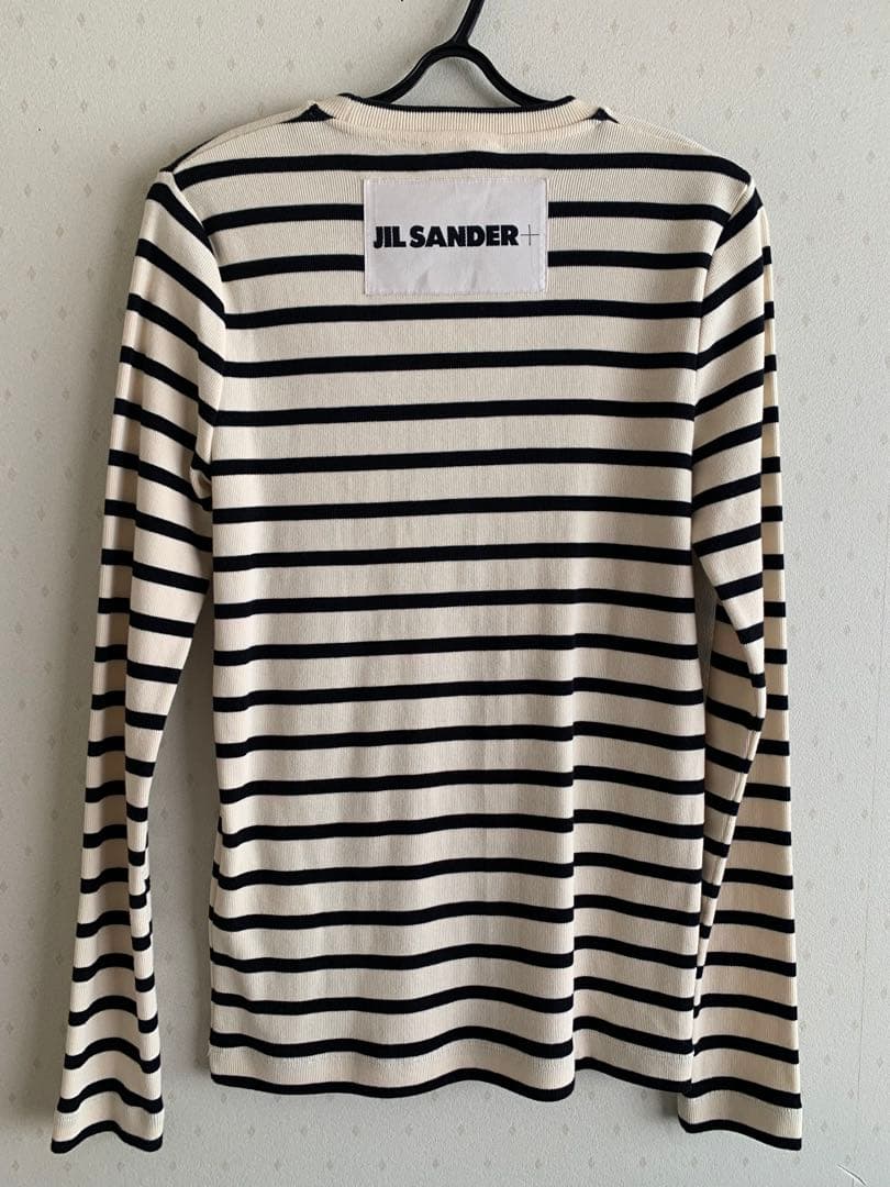 JIL SANDER+ ストライプ 長袖 Tシャツ