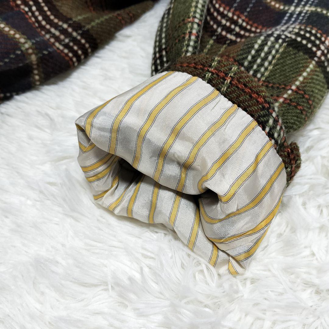 美品✨️ ETRO テーラードジャケット チェック柄 総柄 ウール 48