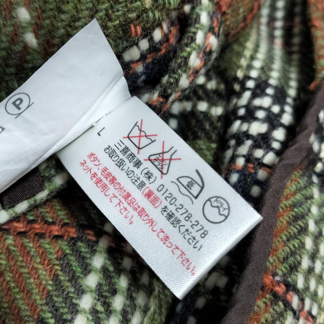 美品✨️ ETRO テーラードジャケット チェック柄 総柄 ウール 48