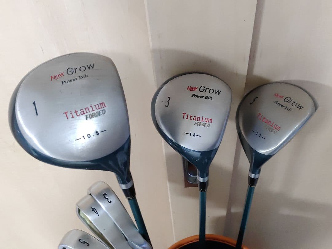 Power Bilt・メンズゴルフクラブフルセット格安！