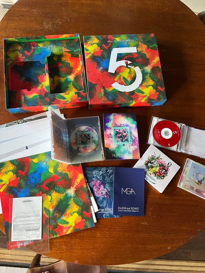 Mrs. GREEN APPLE 5 ボックスセット