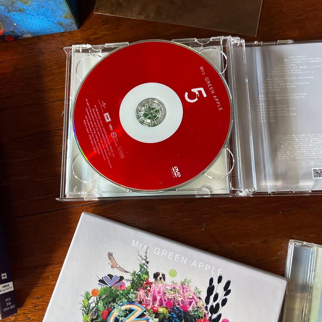 Mrs. GREEN APPLE 5 ボックスセット