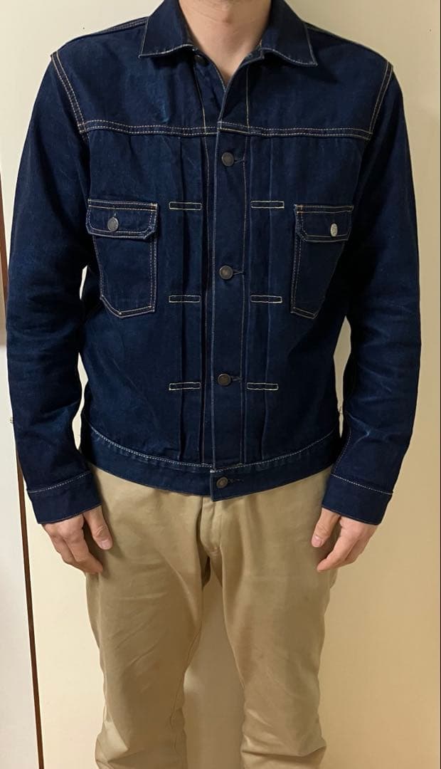桃太郎ジーンズ 銀丹 高級ライン 2103AI 2ndタイプデニムジャケット