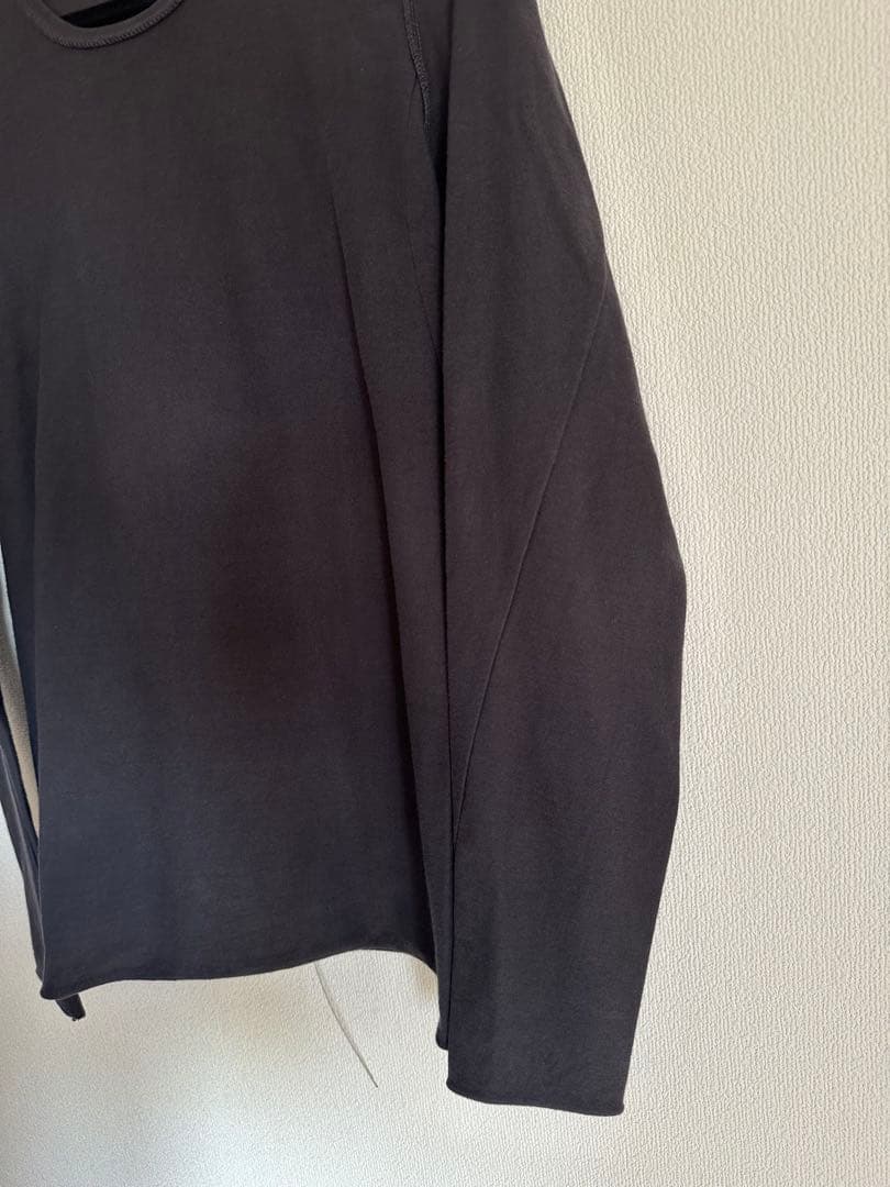 トップス inside out tight long sleeve cutsew