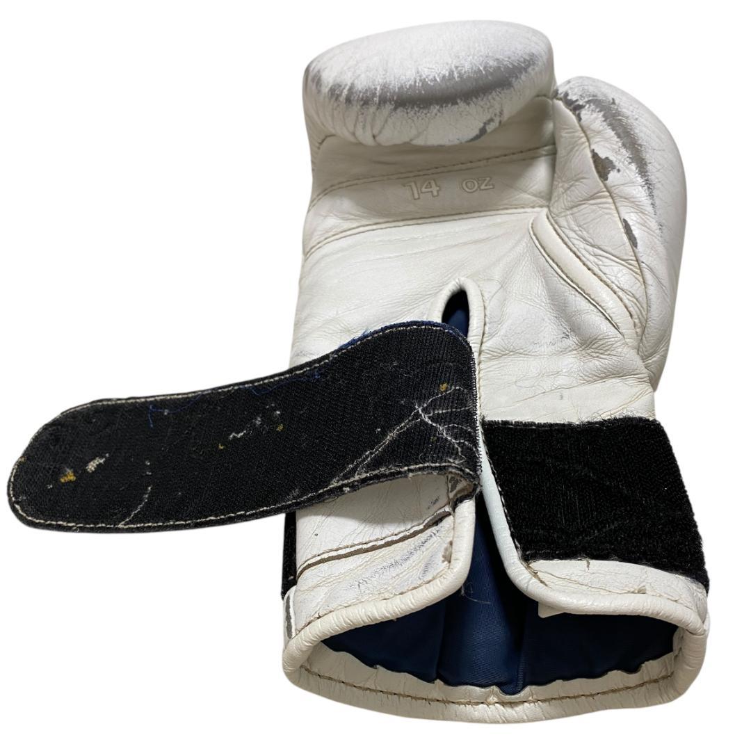Winning ウイニング ボクシンググローブ14OZ マジックテープ ホワイト