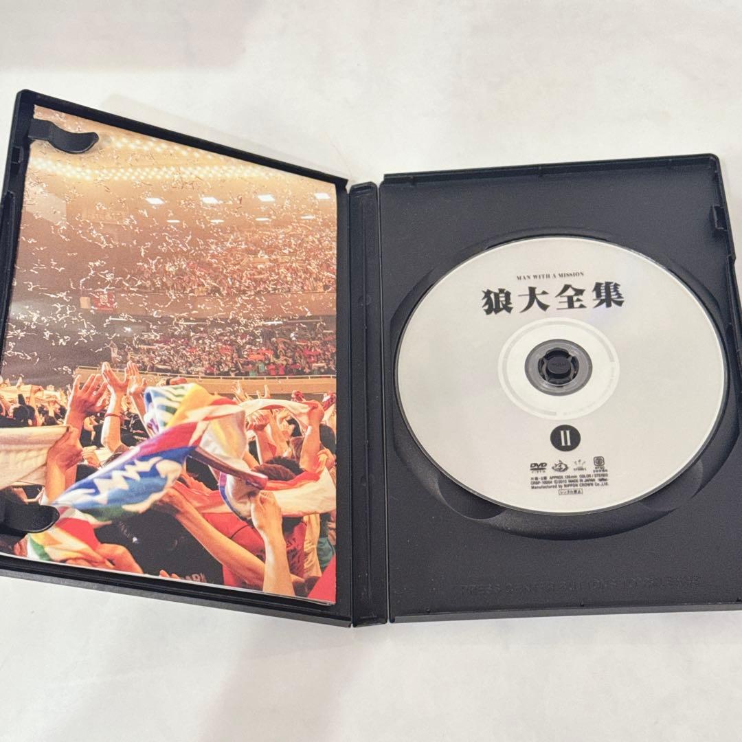 狼大全集 DVDセット 全5巻 MAN WITH A MISSION BOX付き