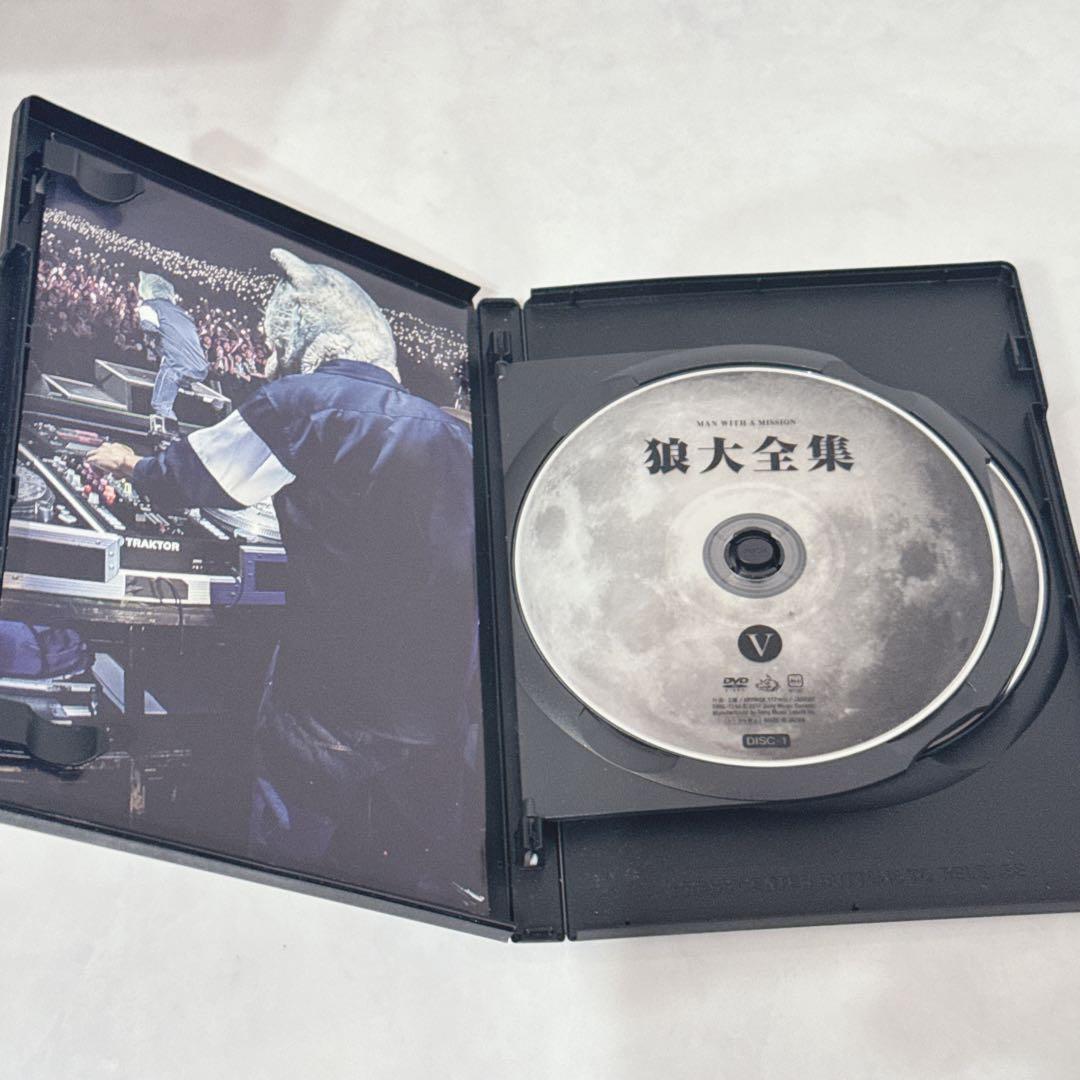 狼大全集 DVDセット 全5巻 MAN WITH A MISSION BOX付き