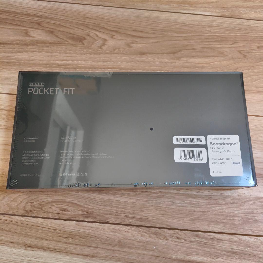 KONKR Pocket FIT 16GB/512GB ブラック