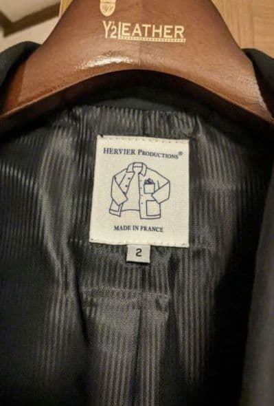 HERVIERProductions フレンチワーク モールスキンジャケットM