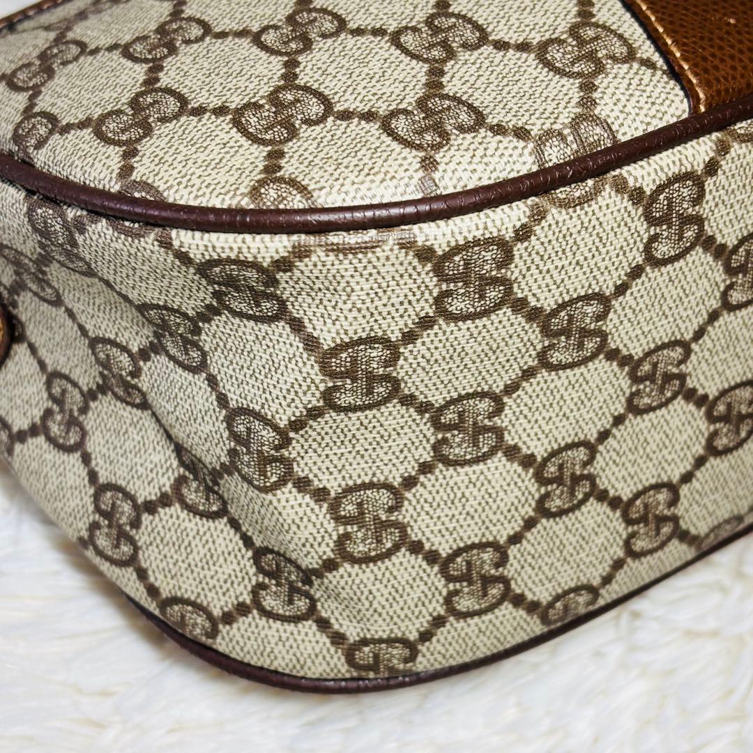希少品 GUCCI ヴィンテージ シェリーライン ショルダーバッグ gg柄