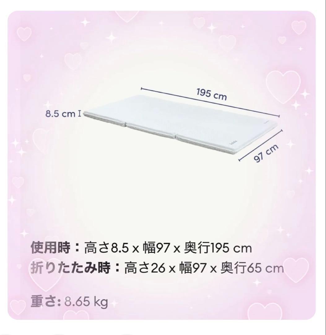 ✨快適快眠✨コアラ布団 OASIS シングル 三つ折り コアラ(R)✨美品✨