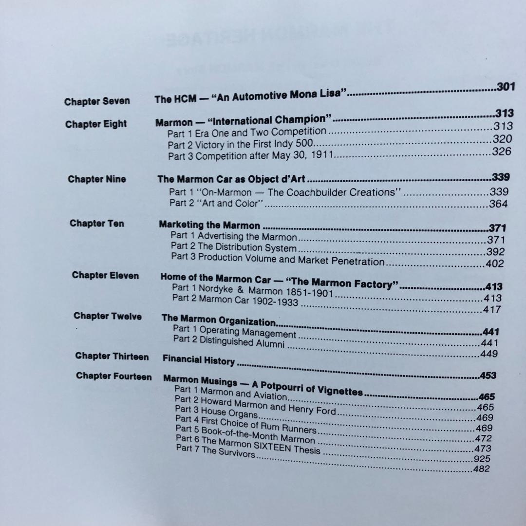 洋書 THE MARMON HERITAGE