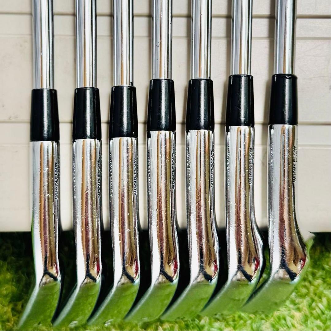 【良品】ミズノ MP-69 マッスルバック メンズアイアンセット 7本 S