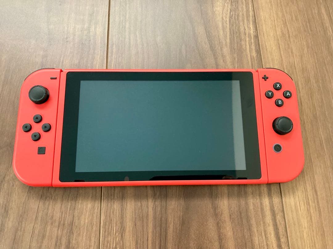 ★美品★Nintendo Switch本体 マリオレッド×ブルー セット