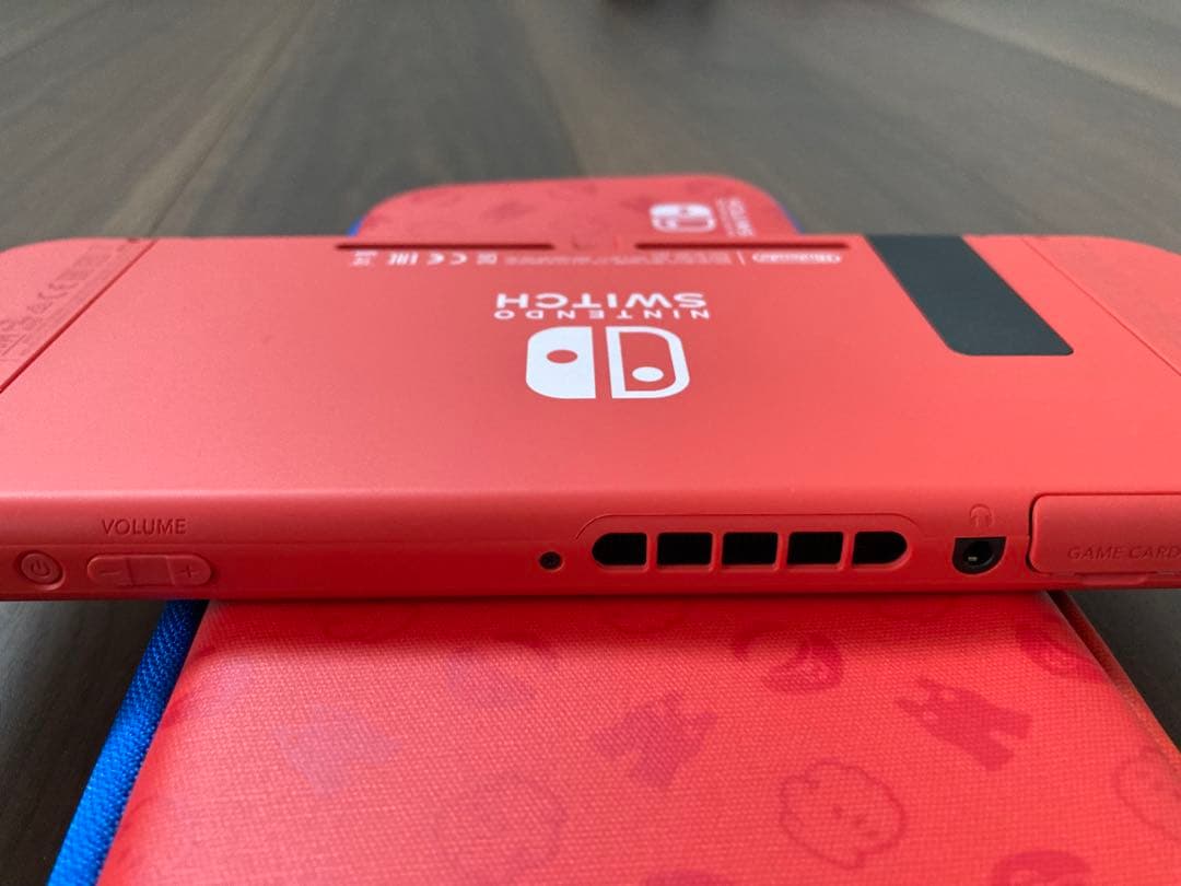 ★美品★Nintendo Switch本体 マリオレッド×ブルー セット