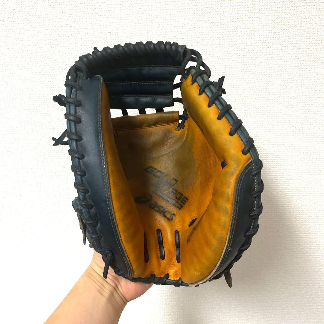 797 アシックス ゴールドステージ 型抜群 即戦力 軟式 キャッチャーミット
