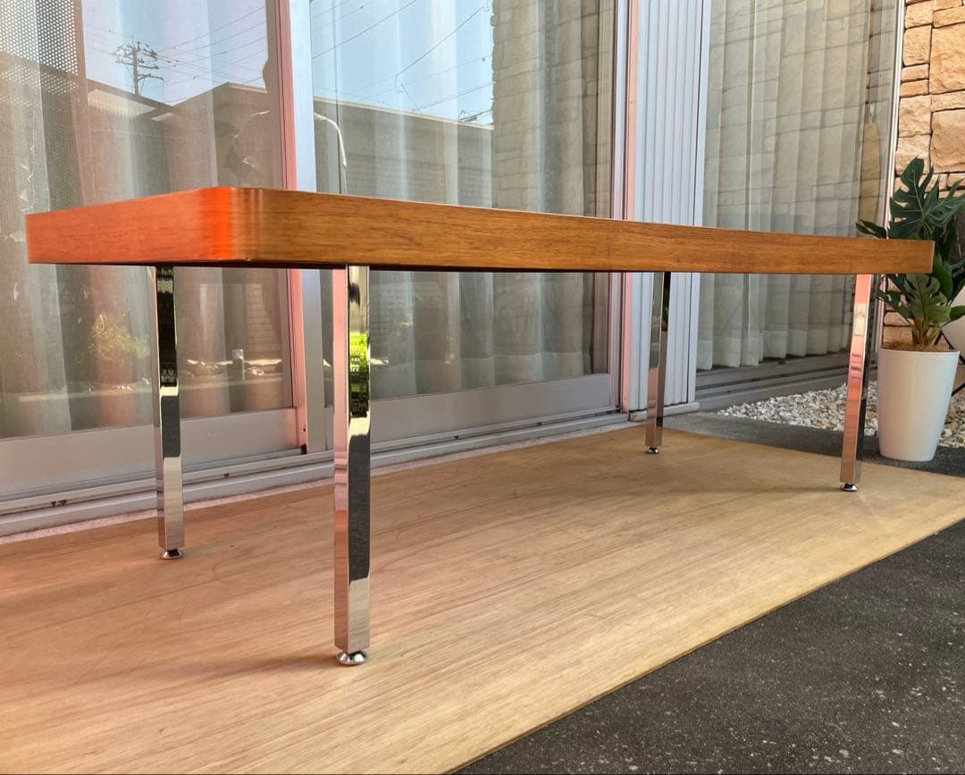 ヴィンテージ　天童木工　剣持勇　センターテーブル　ミッドセンチュリー　モダン