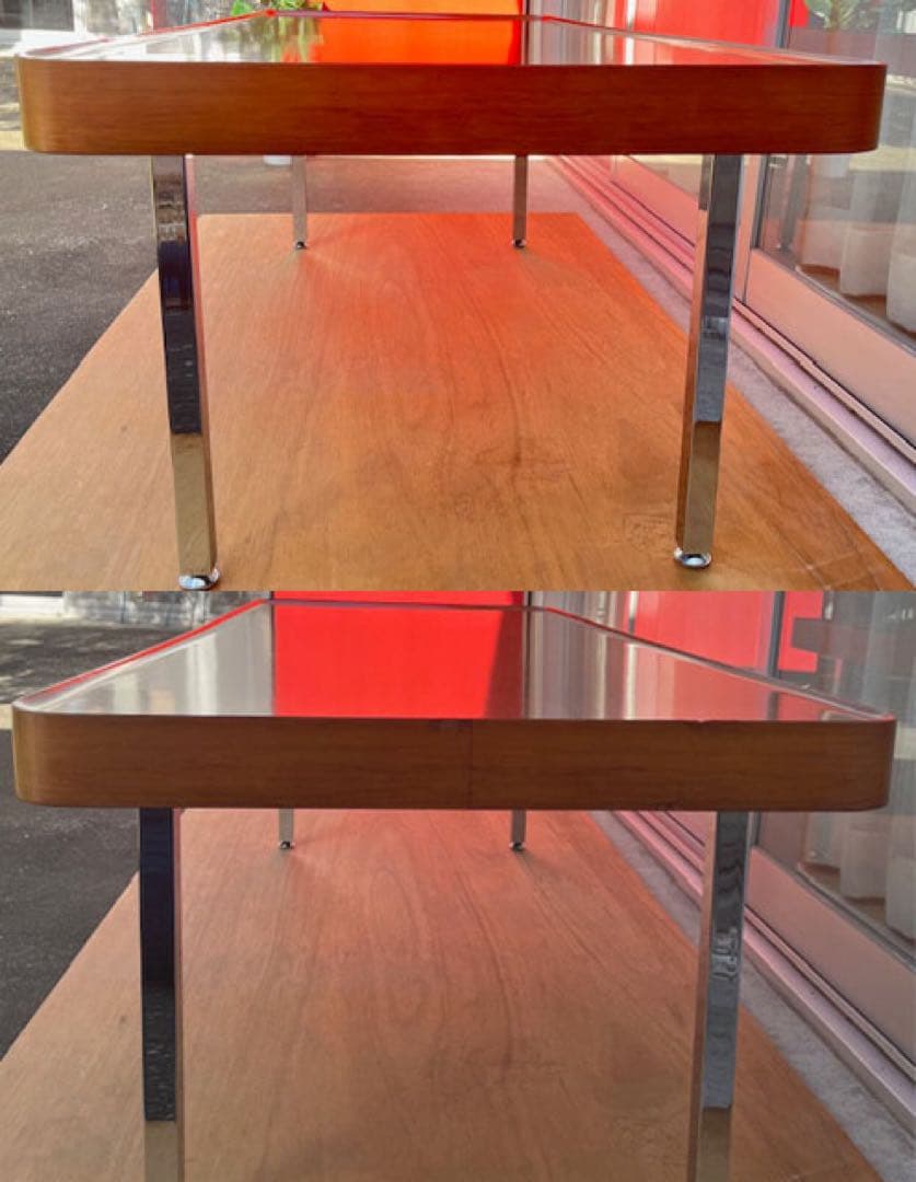 ヴィンテージ　天童木工　剣持勇　センターテーブル　ミッドセンチュリー　モダン