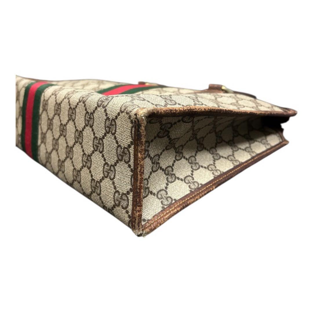 GUCCI グッチ シェリーライン ビジネスバッグ