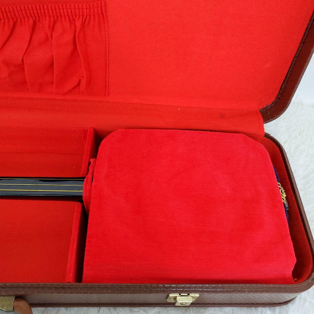 沖縄三線 本皮 守礼印 国産ハードケース付き 教本　替え弦