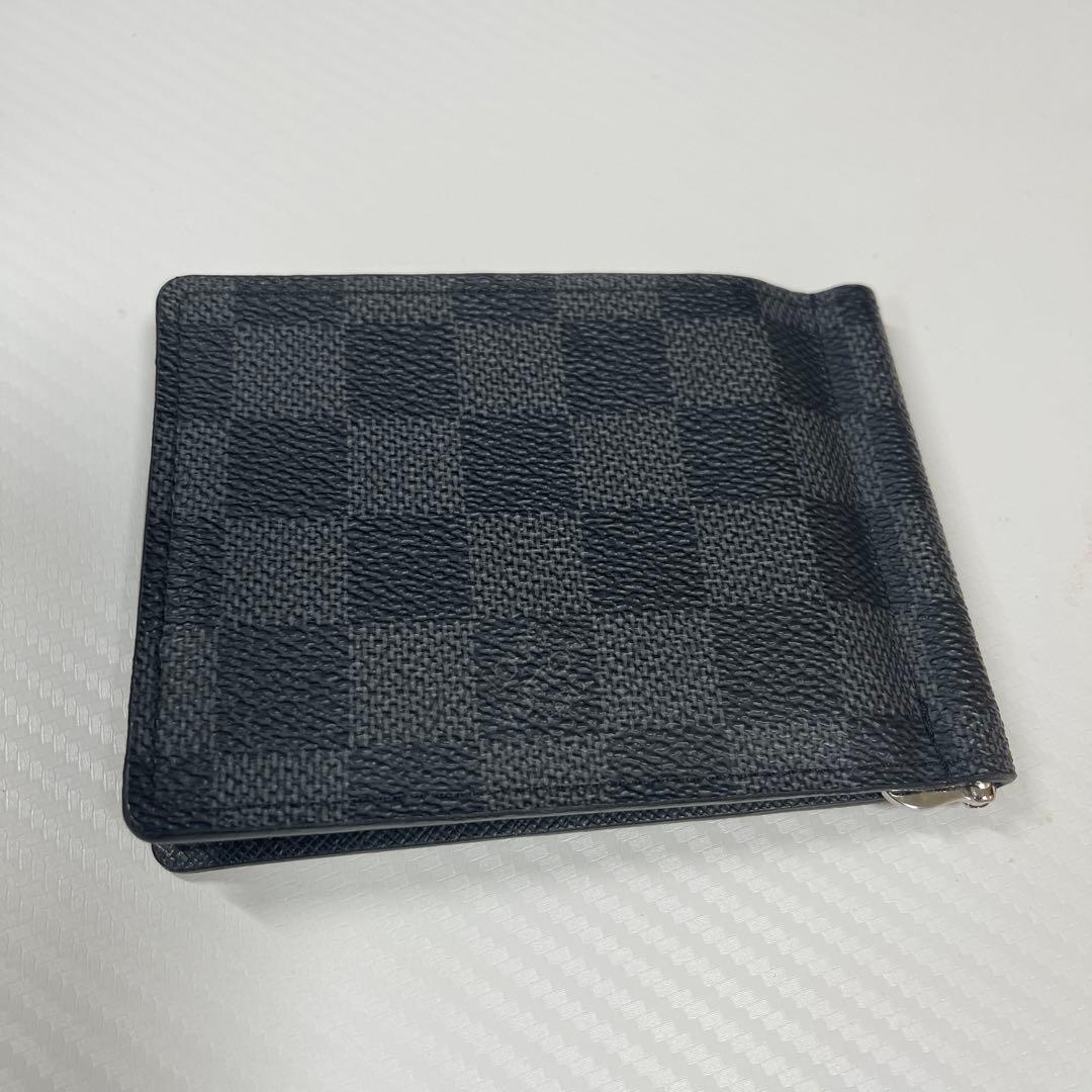 Louis Vuitton ダミエ ブラック マネークリップ