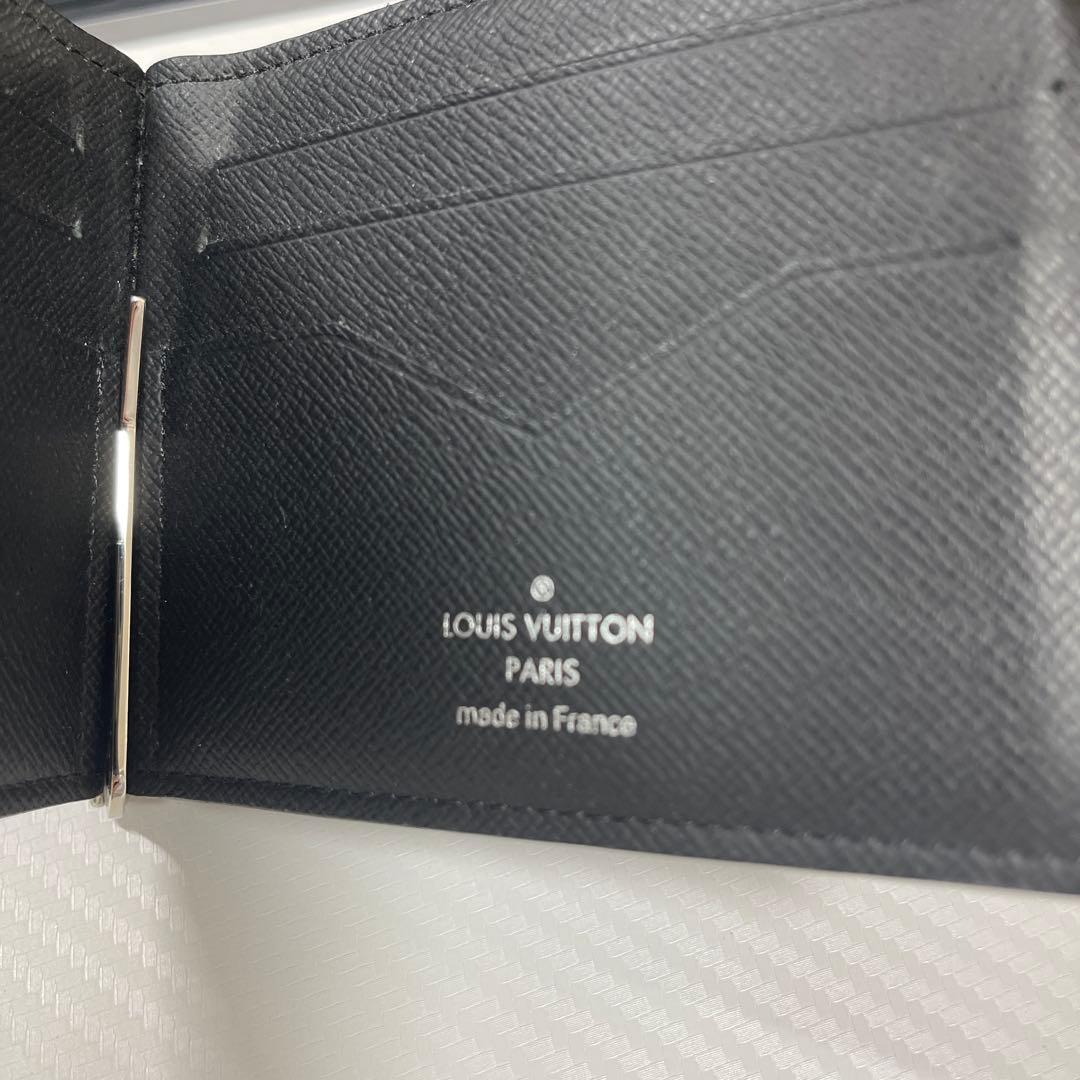 Louis Vuitton ダミエ ブラック マネークリップ