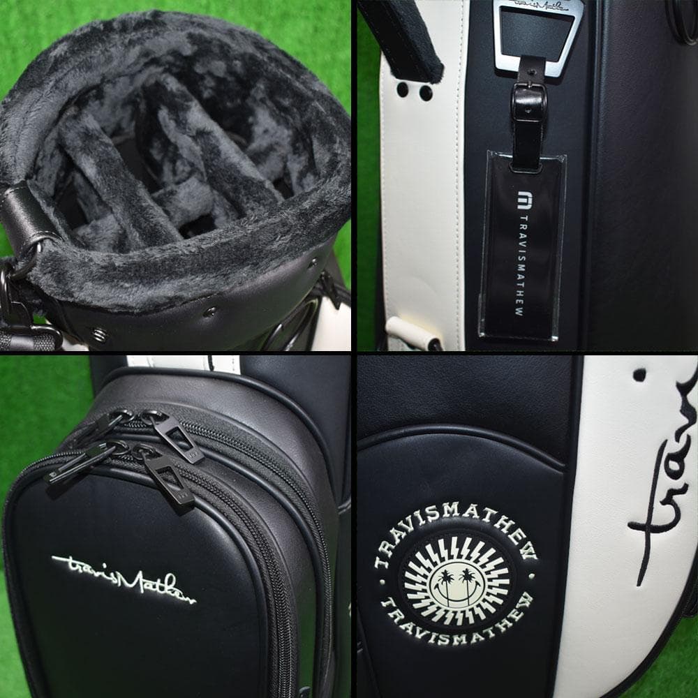 TravisMathew/トラビスマシュー キャディバッグ８型【ブラック】新品！