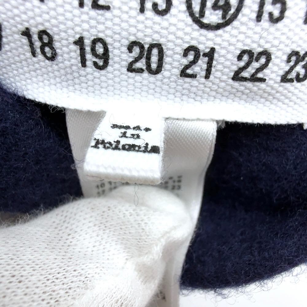 ◇メゾンマルジェラ◇ウール/ベレー帽/帽子/ブランド