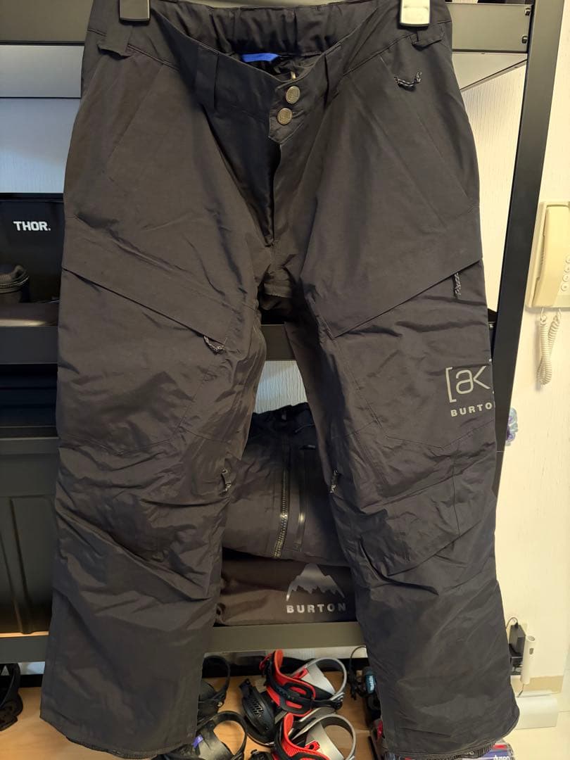 Burton [ak] GORE-TEX size M 上下セット　ブラック