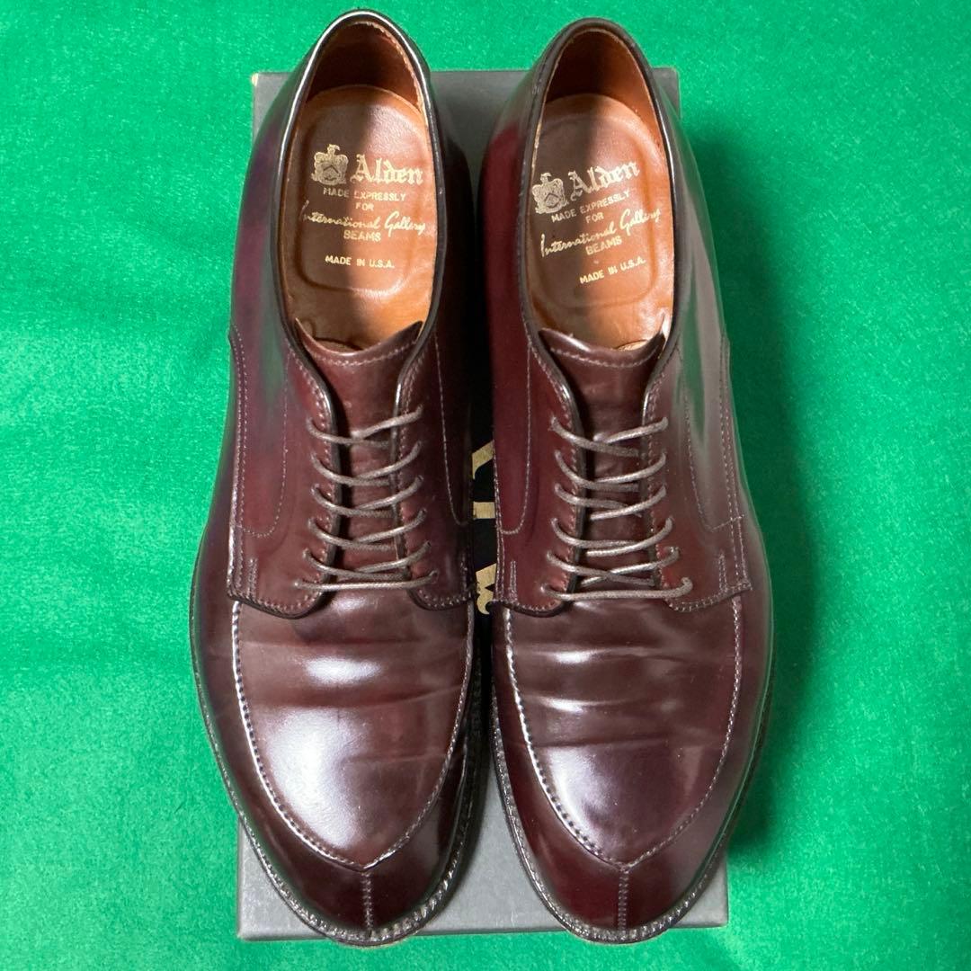 コードバン オールデン Vチップ ビームス別注 54322 8インチ