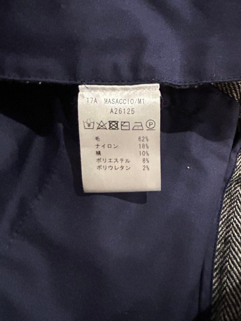 ジャブスアルキヴィオ　ウール グレー スラックス