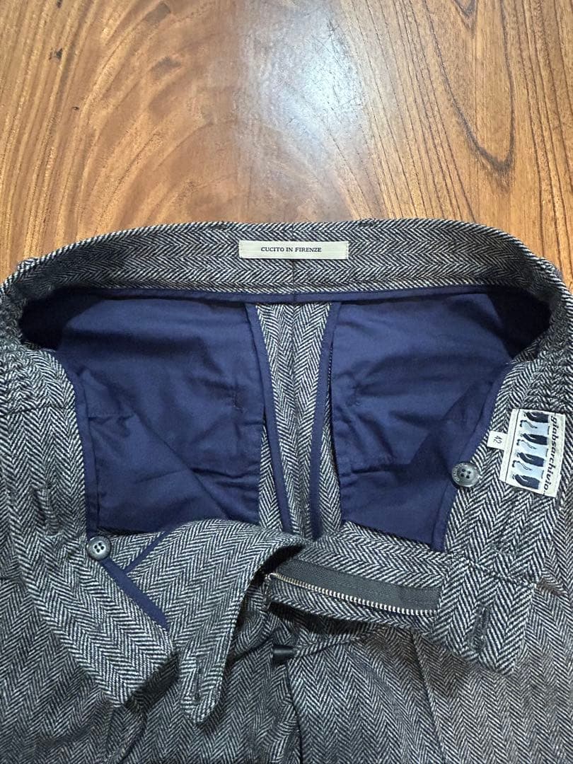 ジャブスアルキヴィオ　ウール グレー スラックス