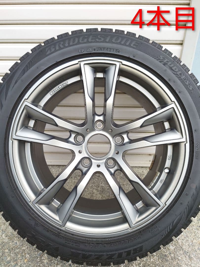 中古品　ケレナーズ Jr E5　スタッドレスタイヤ　4本セット
