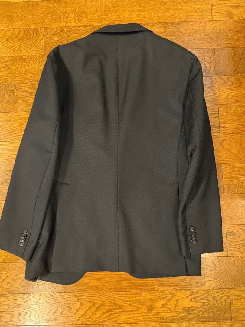 定価10万 逸品！タリアトーレ アンコン テーラードジャケット 織柄 ネイビー