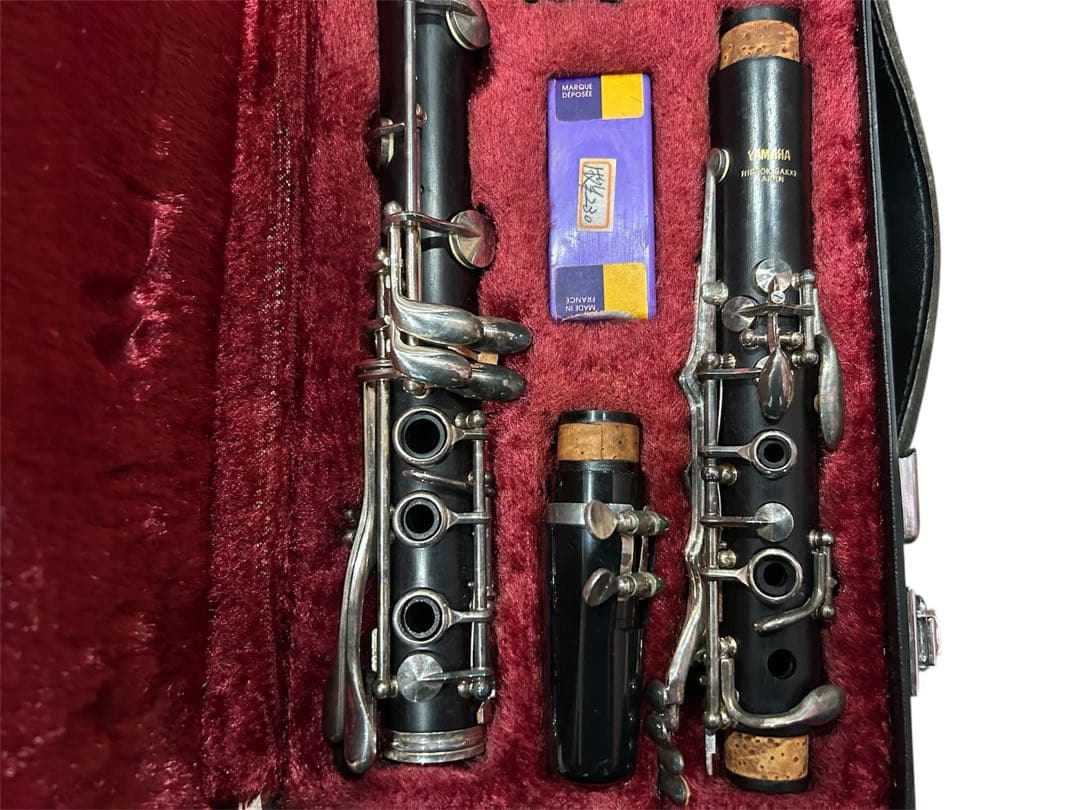 YAMAHA ヤマハ YCL35 クラリネット 管楽器 ハードケース付 現状品