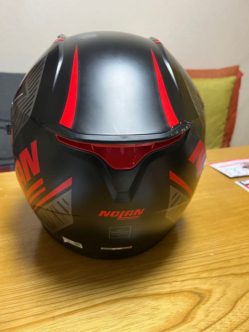 NOLAN フルフェイスヘルメット ブラック/レッド　Ｎ87