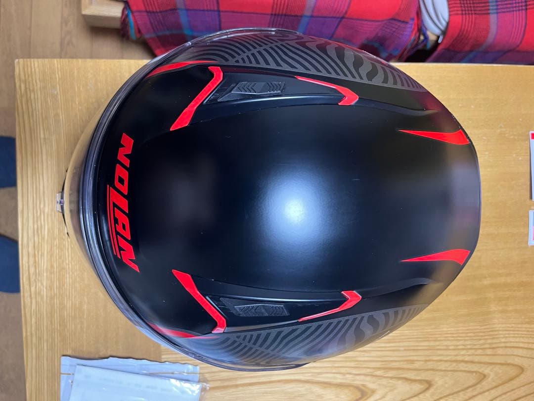 NOLAN フルフェイスヘルメット ブラック/レッド　Ｎ87