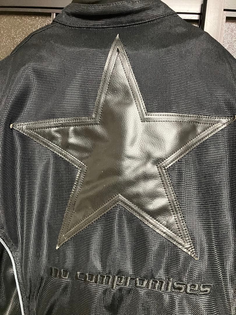 vanson ブラックジャケット メッシュLサイズ