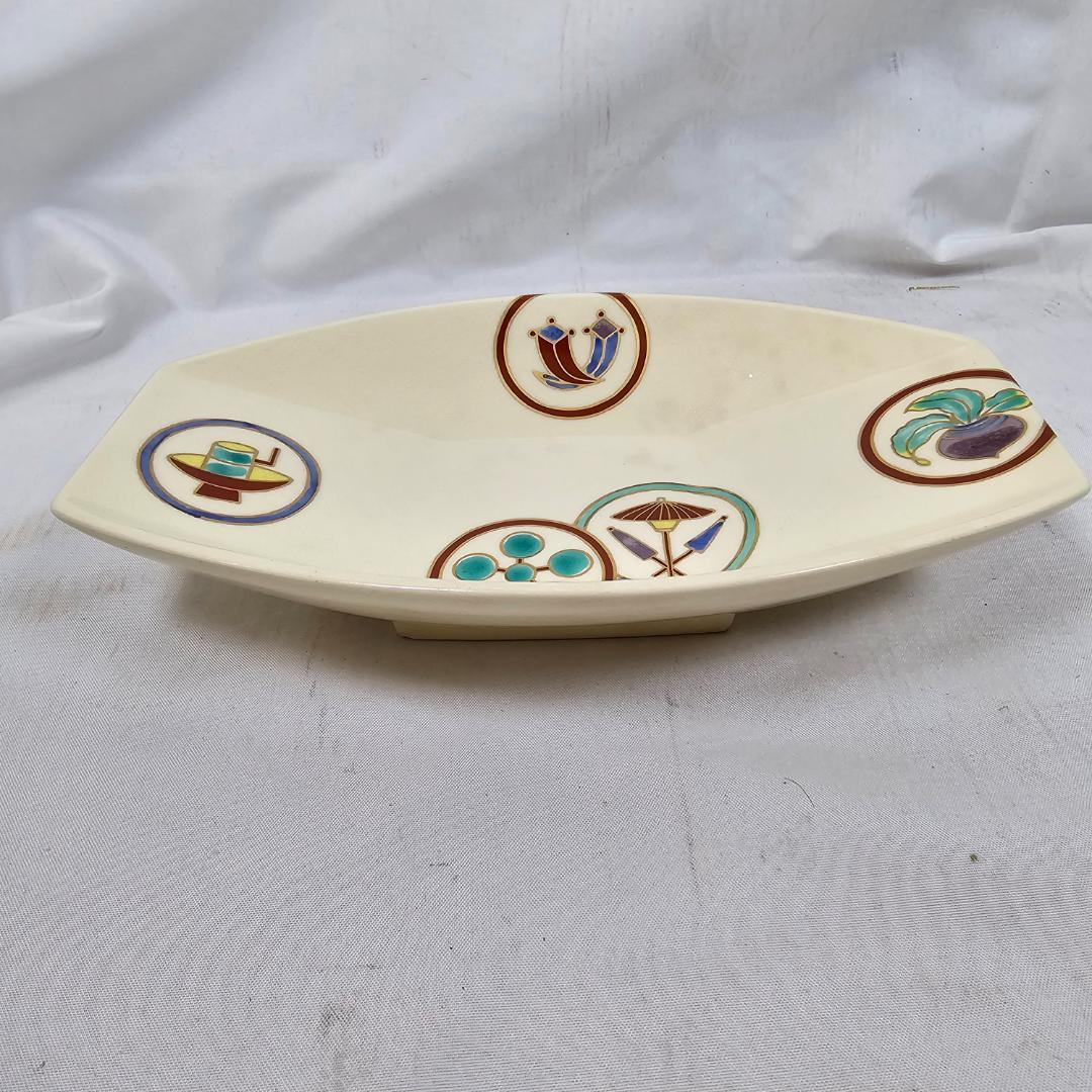 【美品】辻嘉一 特選和食器揃 用の美 舟形皿 5枚セット 共箱付